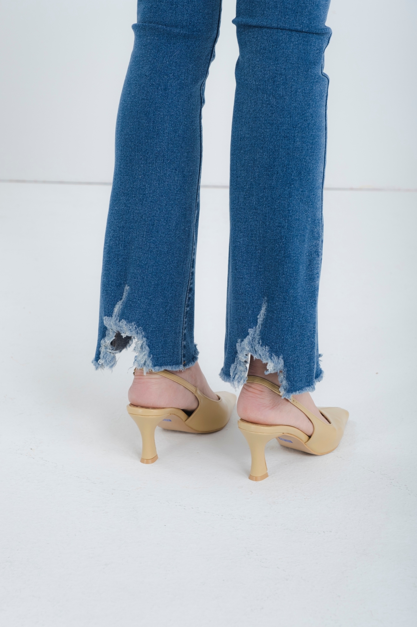 97JEANS|九分微喇叭系列B02#7444