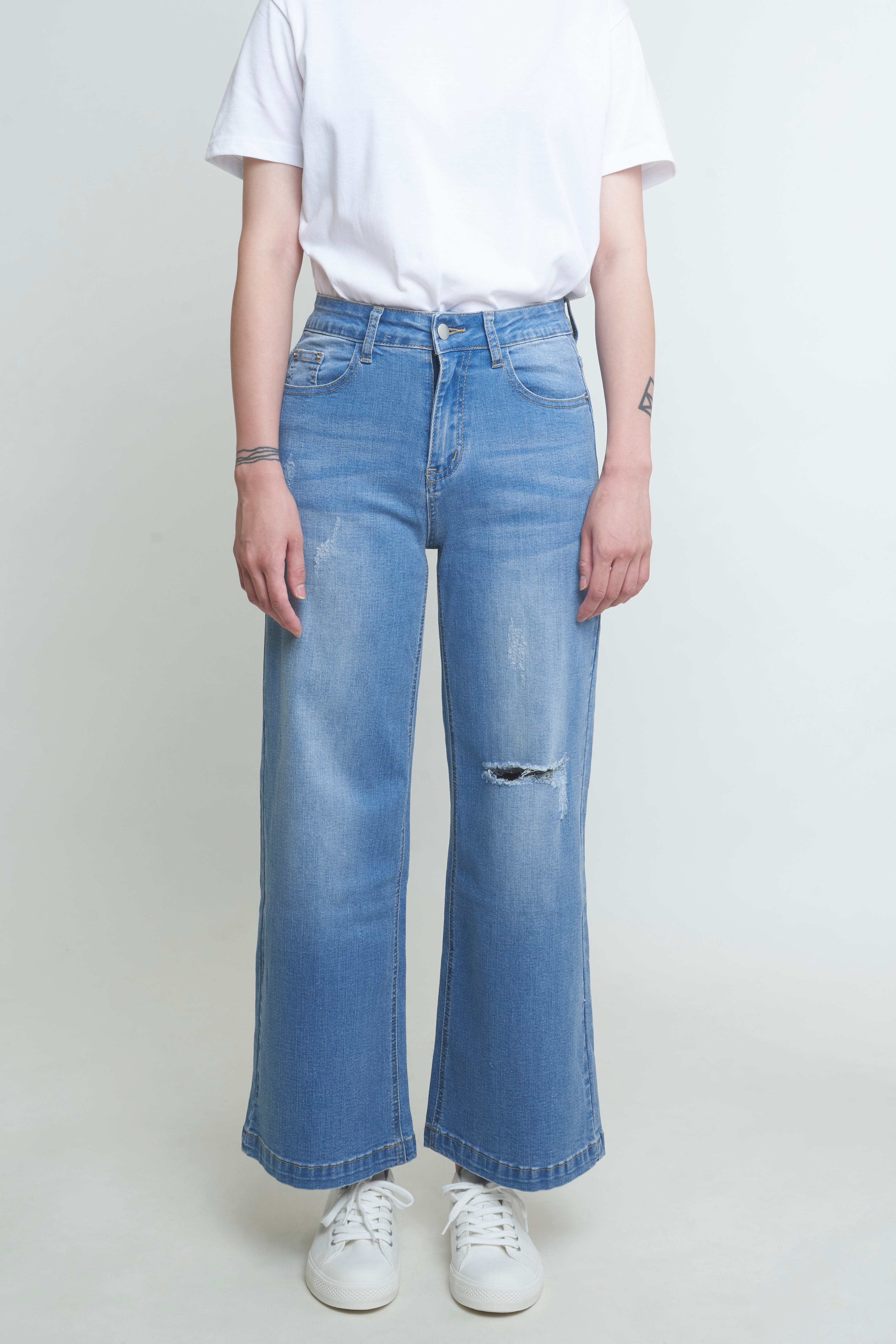 97JEANS|休閒簡約寬褲系列B02#7371