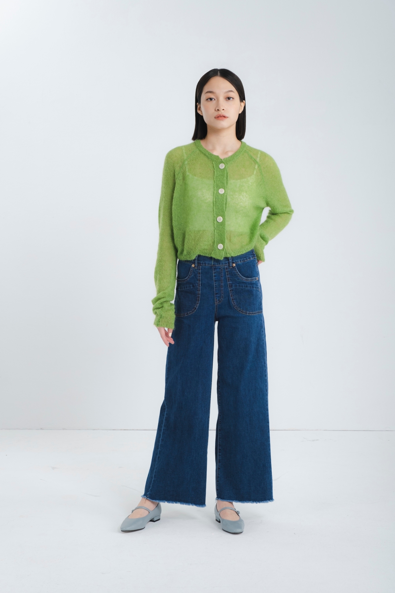 97JEANS|休閒簡約寬褲系列B02#7432