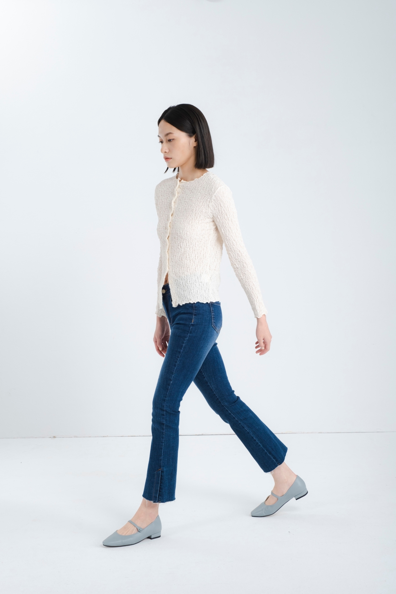 97JEANS|九分微喇叭系列B02#7423