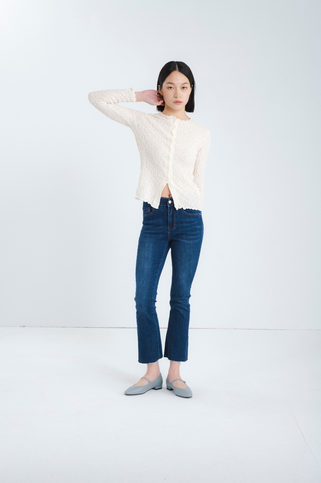 97JEANS|九分微喇叭系列B02#7423