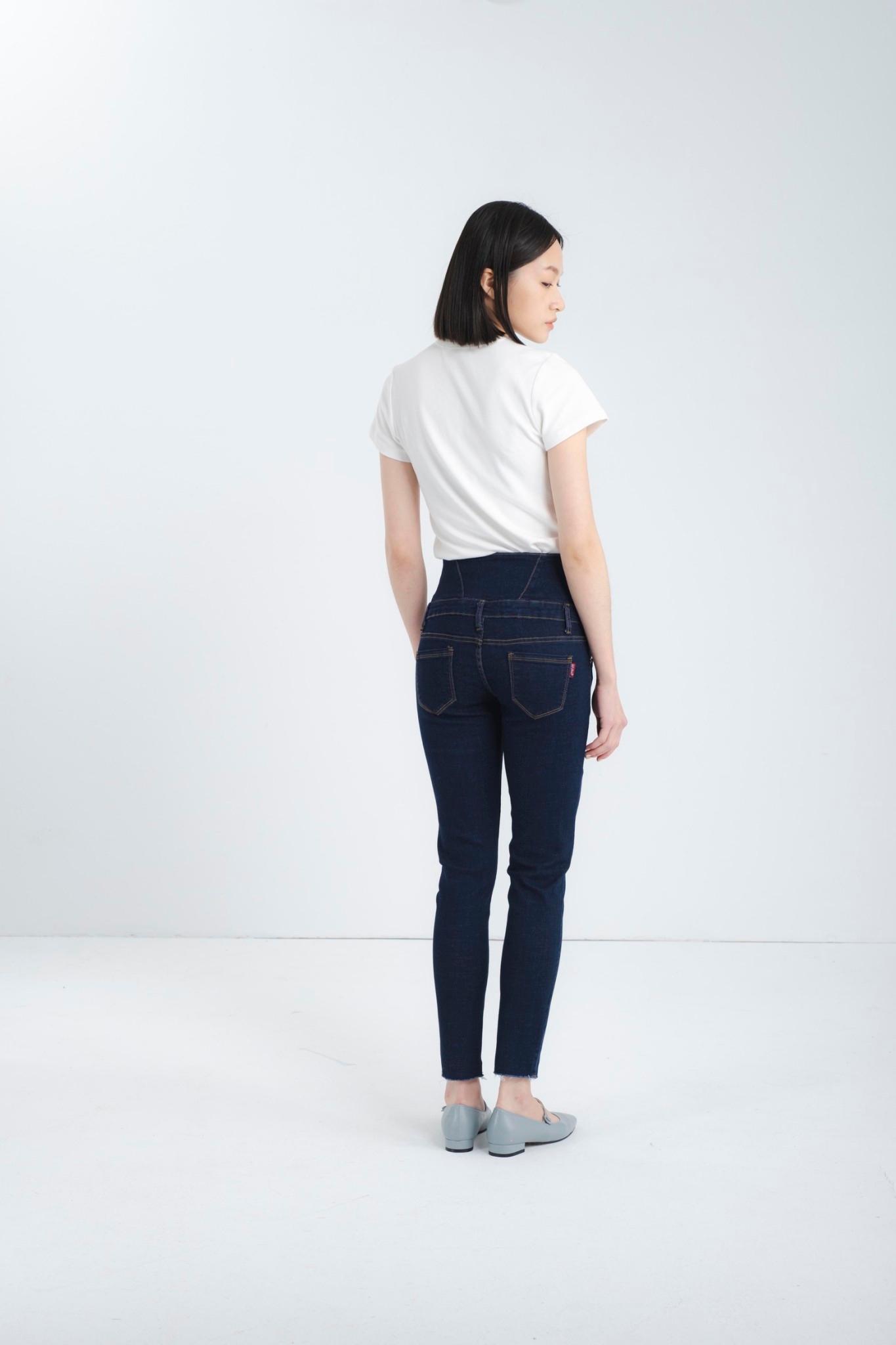 97JEANS|高腰剪裁長腿系列B02#7375